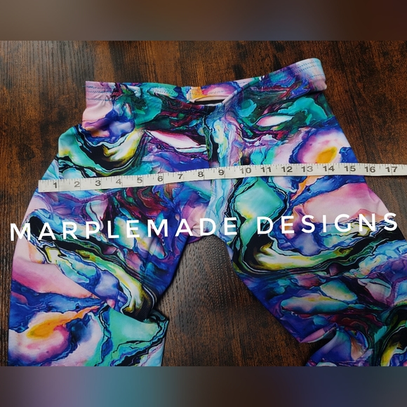NWT* Xs/ X Long 24x35 flares💜 MarpleMade Designs super soft yoga, low rise, - Picture 9 of 16